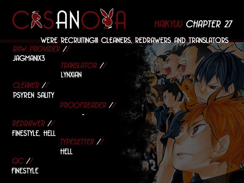 Read Haikyu!! ENGLISH Manga Online