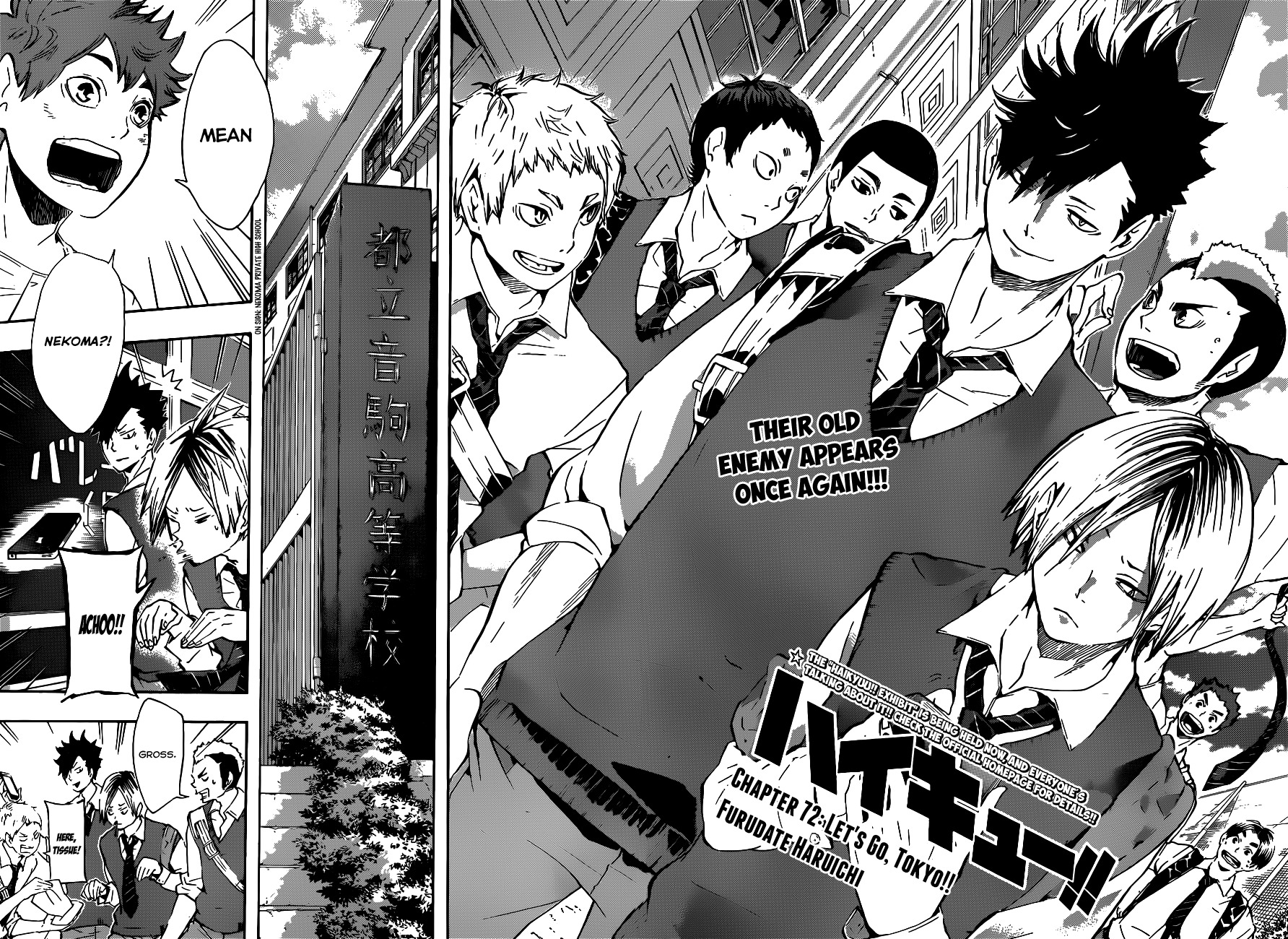 Read Haikyu!! ENGLISH Manga Online