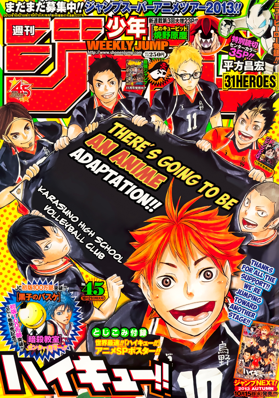 Read Haikyu!! ENGLISH Manga Online