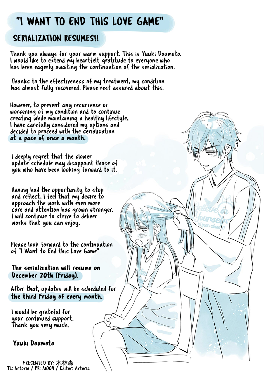 Read I Want to End This Love Game ENGLISH Manga Online