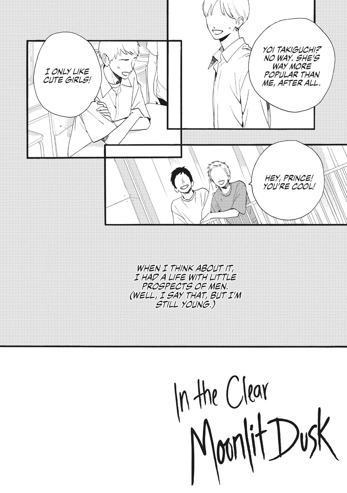 Read In the Clear Moonlit Dusk ENGLISH Manga Online