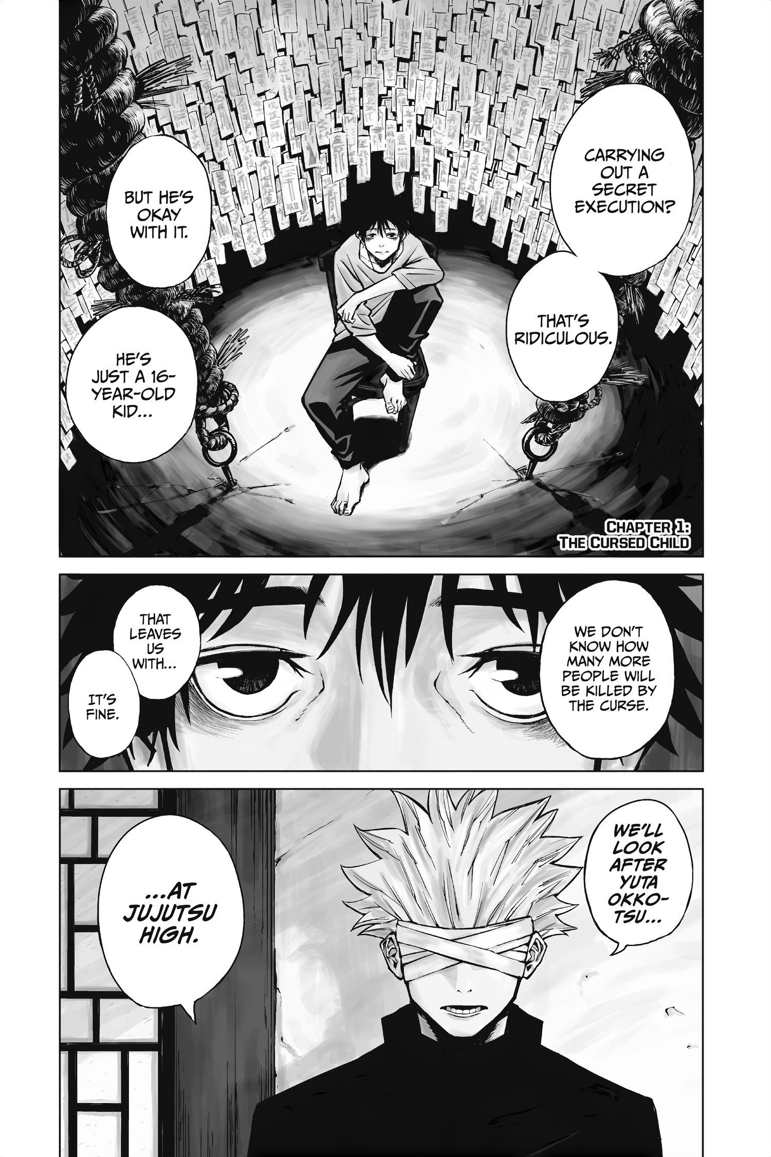 Read Jujutsu Kaisen ENGLISH Manga Online
