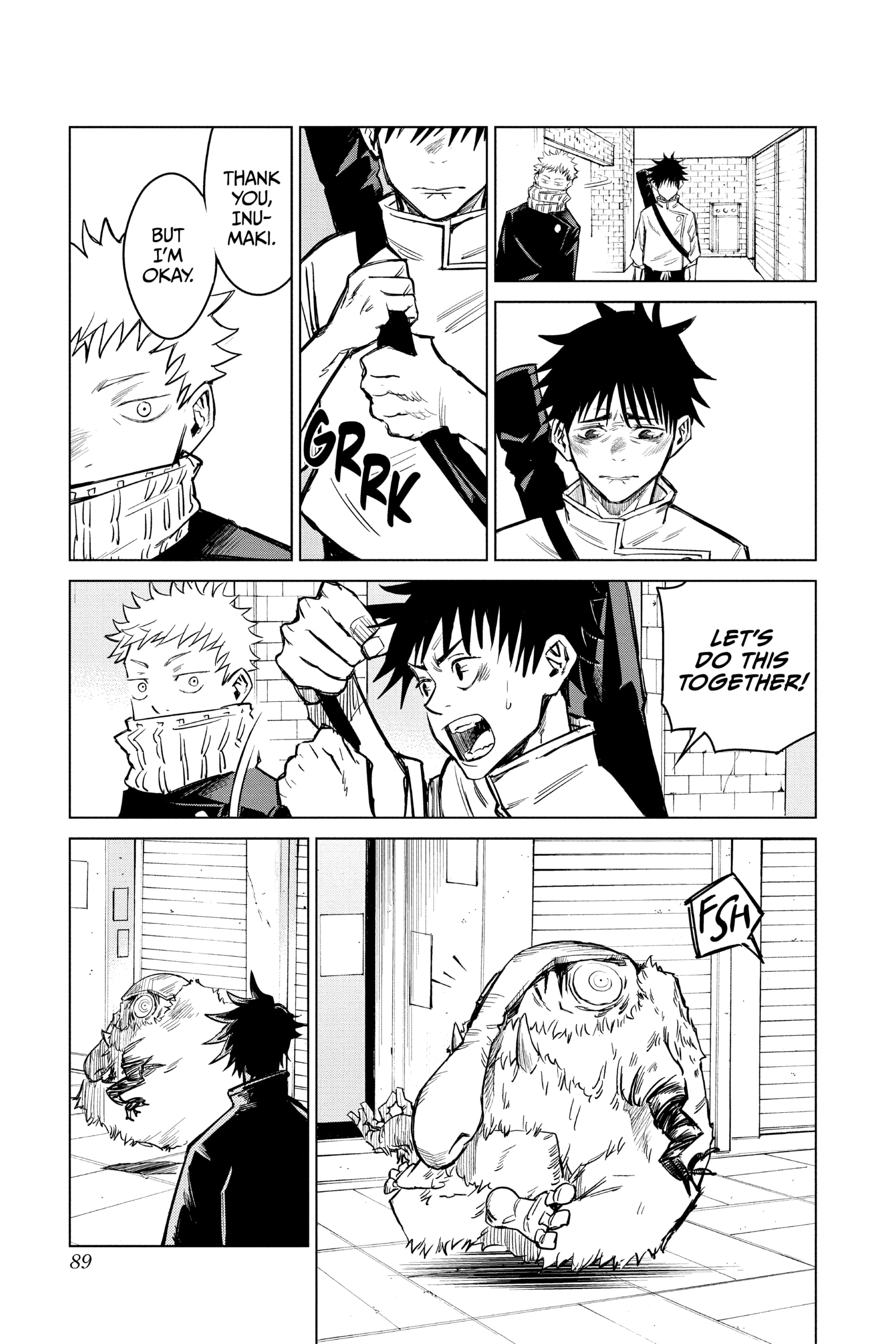 Read Jujutsu Kaisen ENGLISH Manga Online