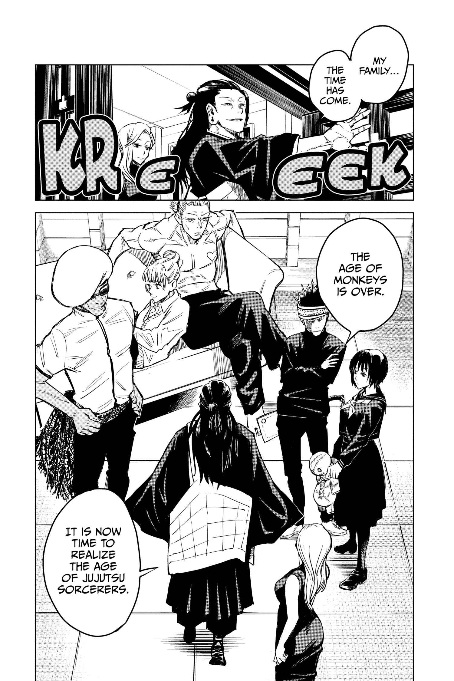 Read Jujutsu Kaisen ENGLISH Manga Online