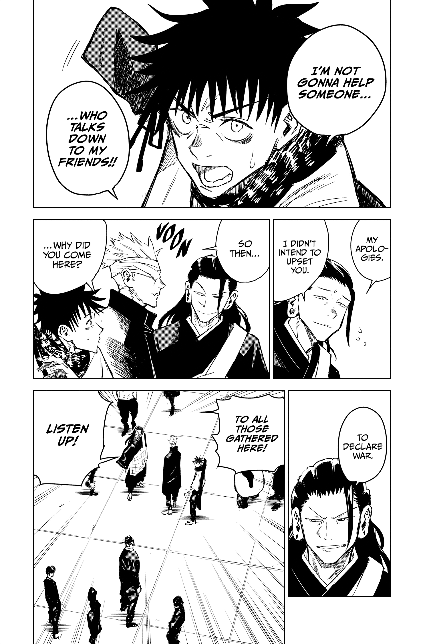 Read Jujutsu Kaisen ENGLISH Manga Online