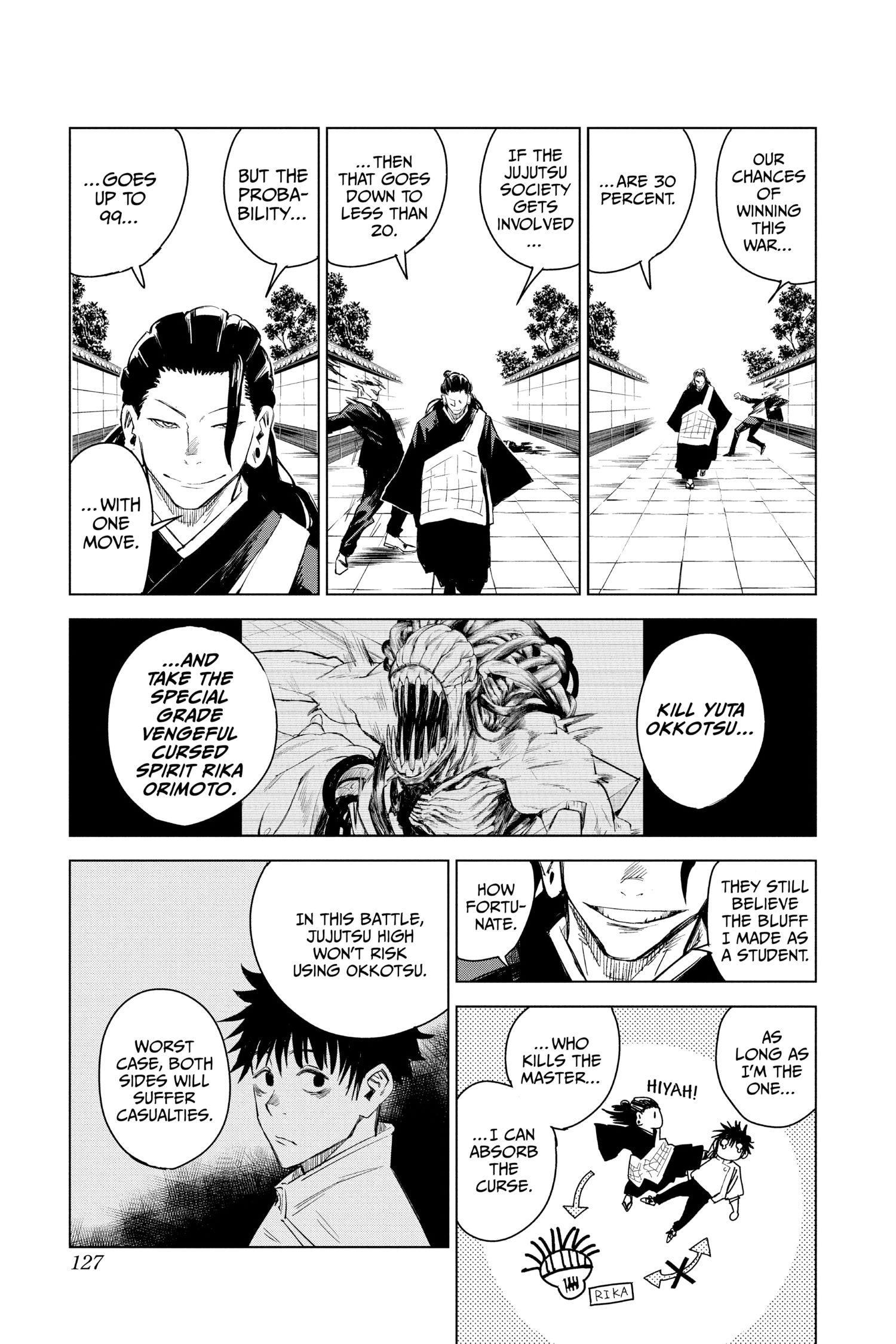 Read Jujutsu Kaisen ENGLISH Manga Online