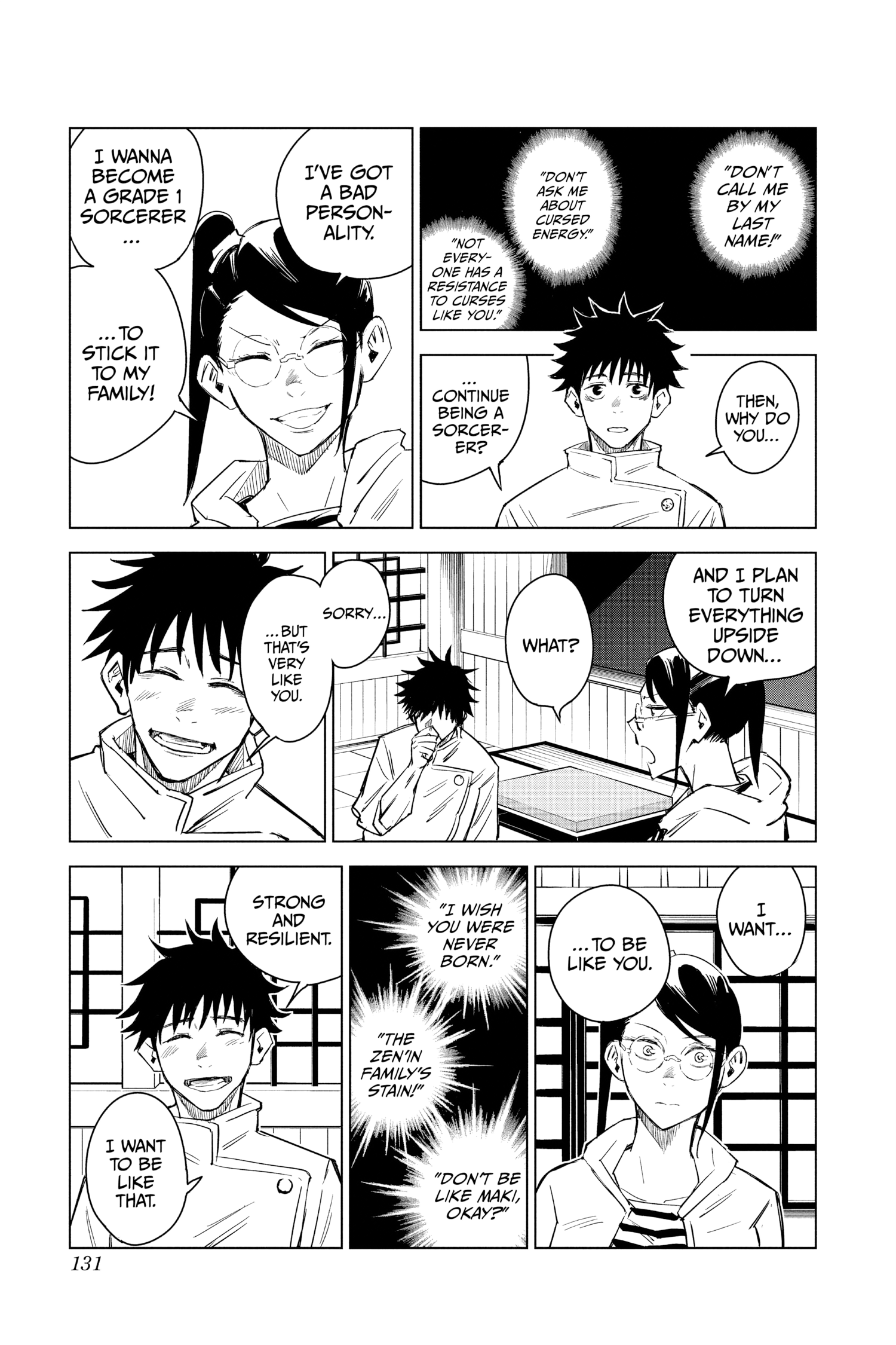 Read Jujutsu Kaisen ENGLISH Manga Online