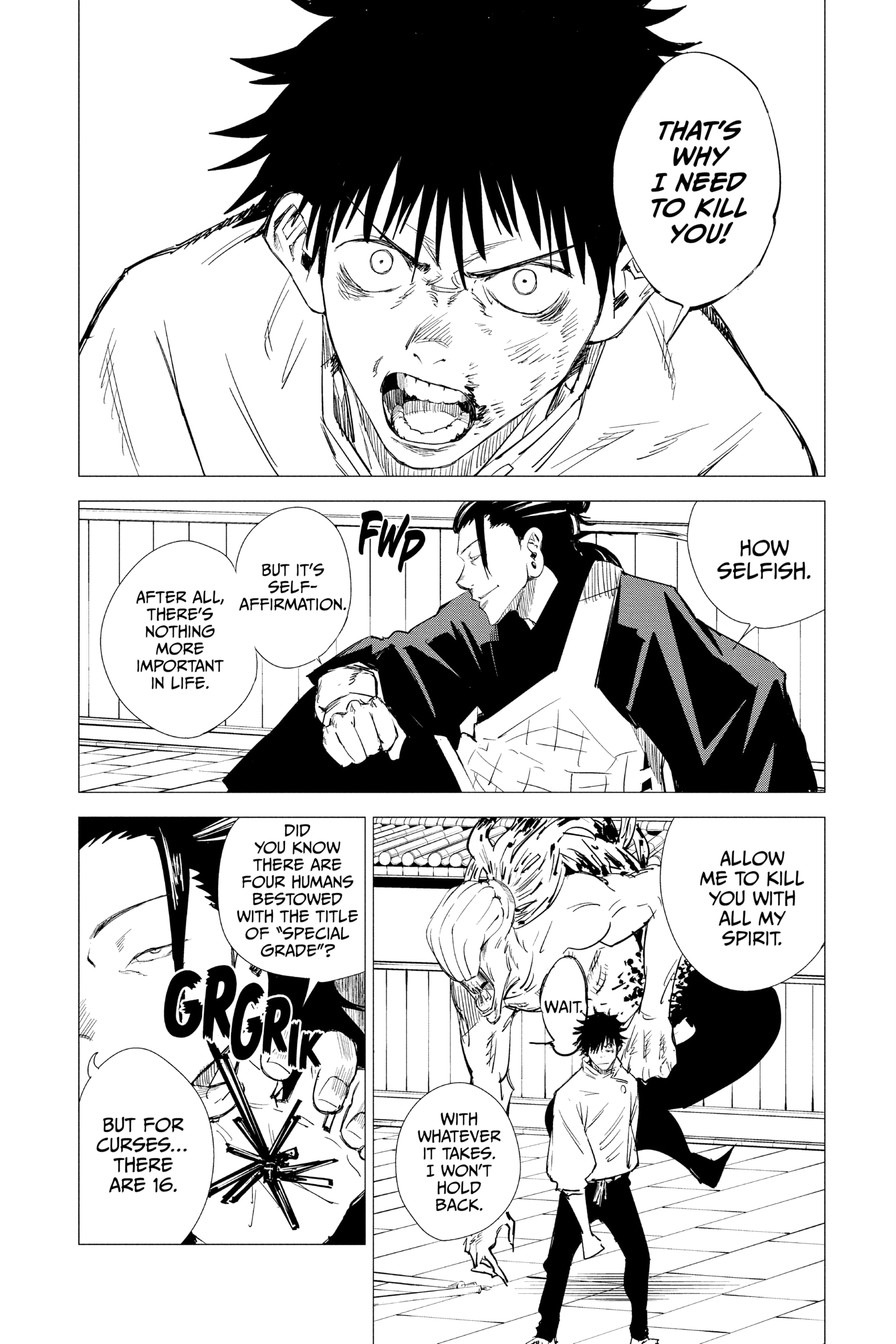 Read Jujutsu Kaisen ENGLISH Manga Online