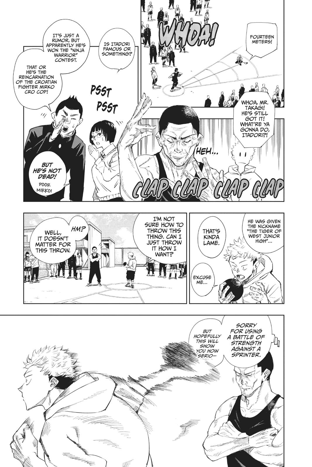 Read Jujutsu Kaisen ENGLISH Manga Online