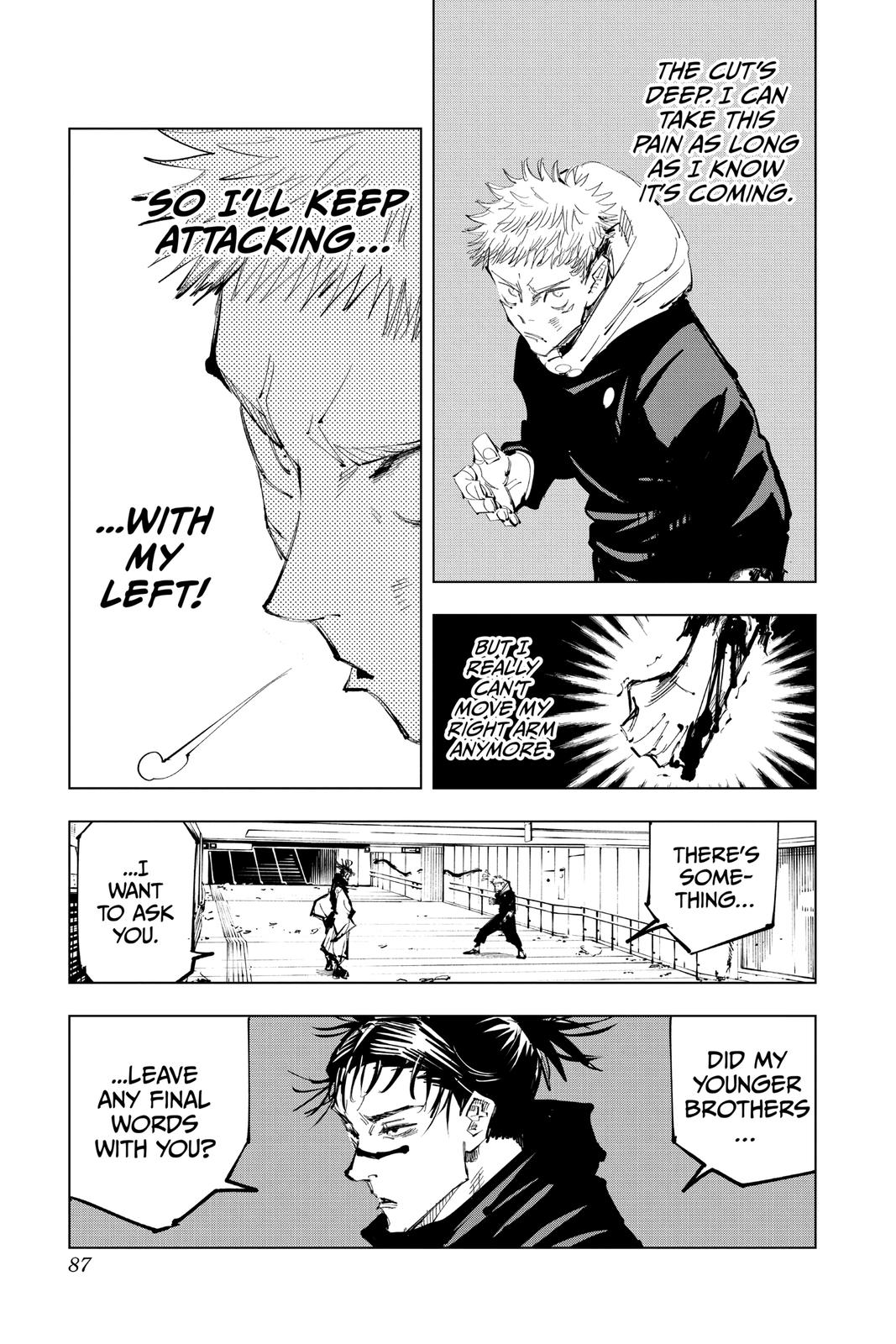 Read Jujutsu Kaisen ENGLISH Manga Online