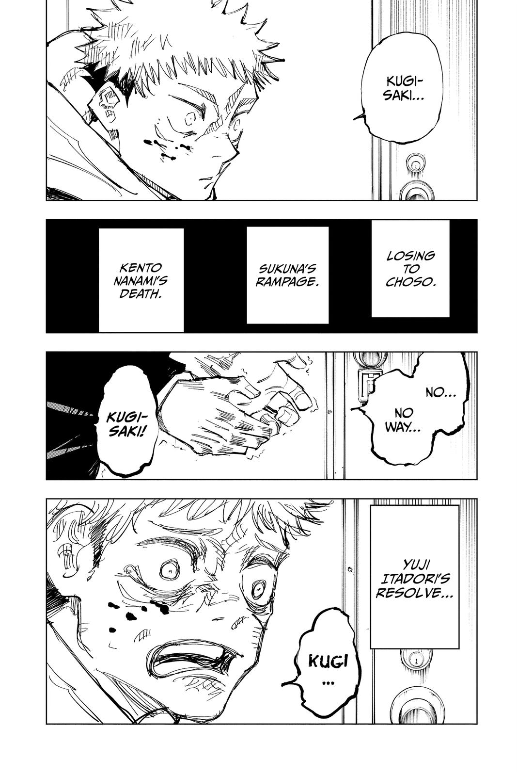 Read Jujutsu Kaisen ENGLISH Manga Online