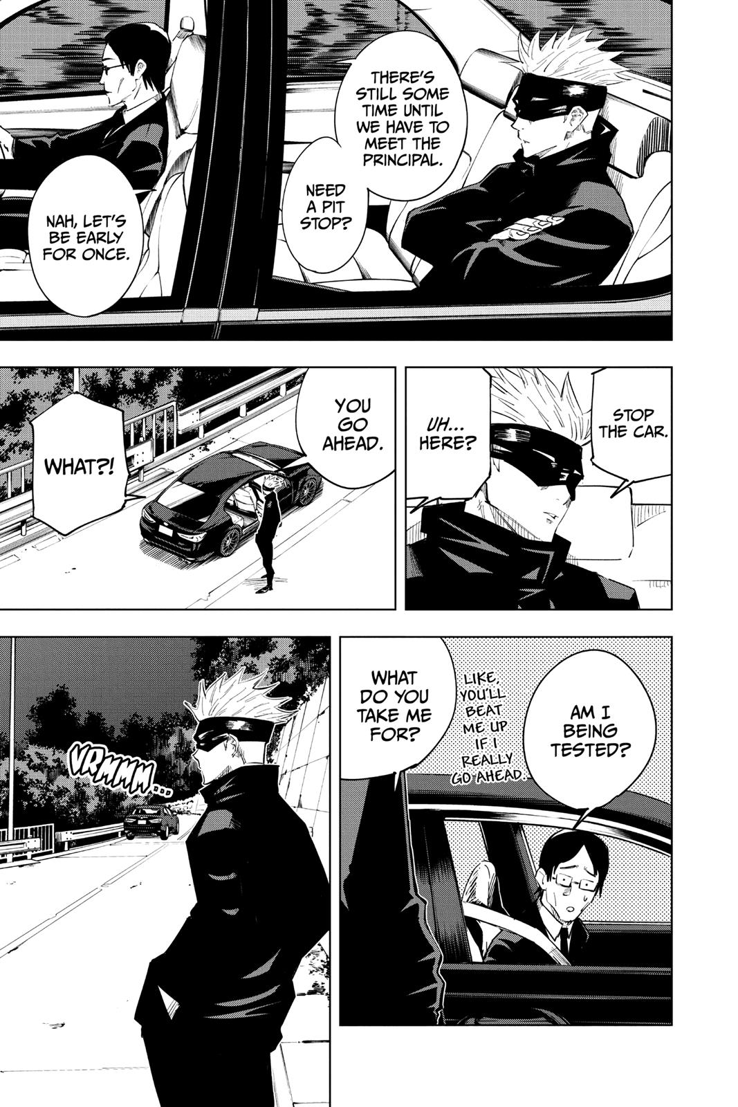 Read Jujutsu Kaisen ENGLISH Manga Online