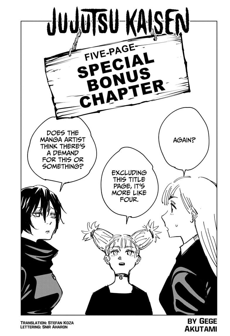 Read Jujutsu Kaisen ENGLISH Manga Online