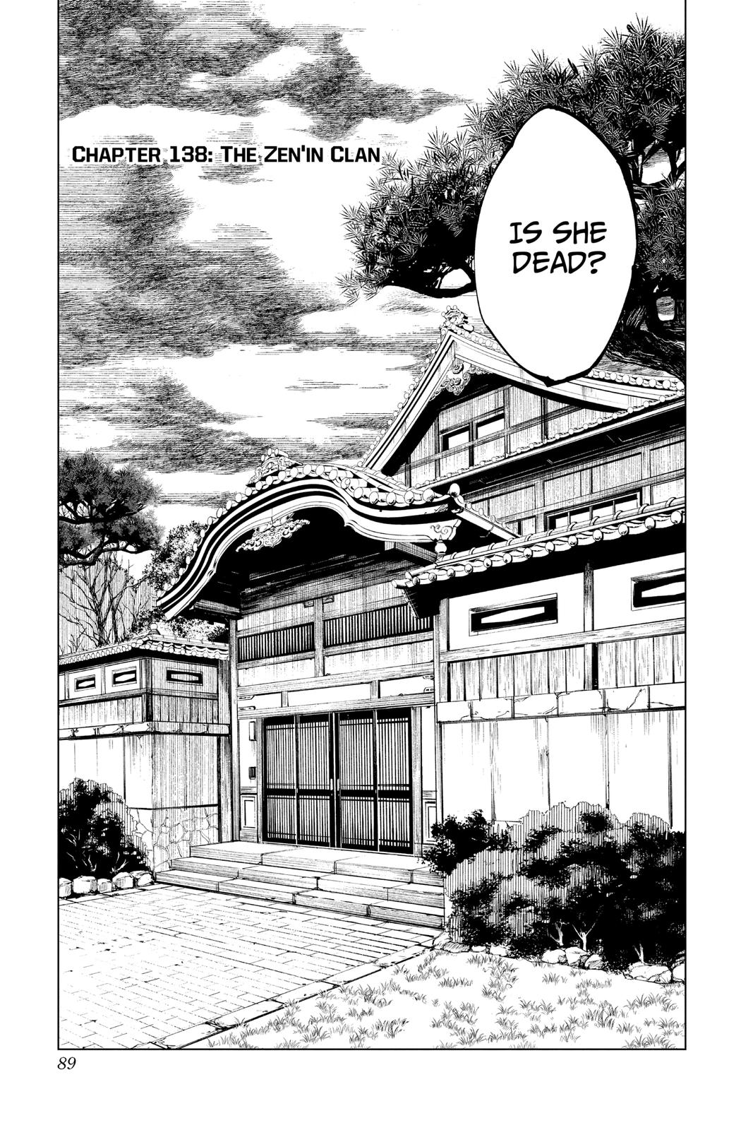 Read Jujutsu Kaisen ENGLISH Manga Online