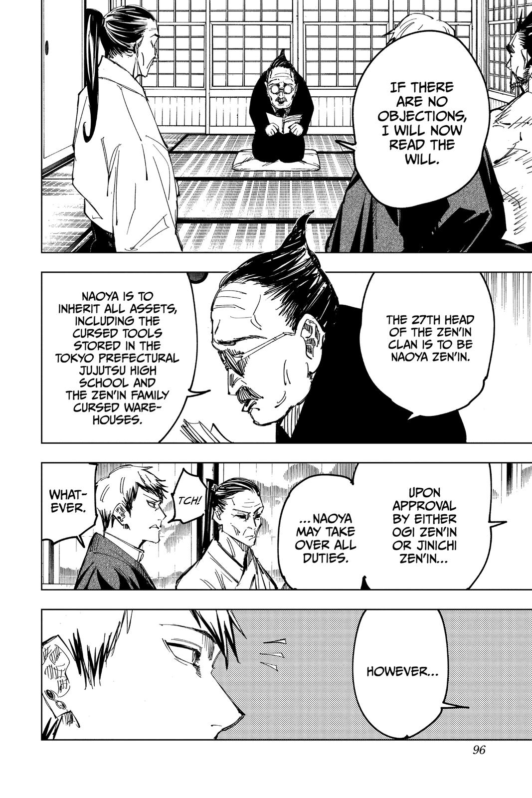 Read Jujutsu Kaisen ENGLISH Manga Online