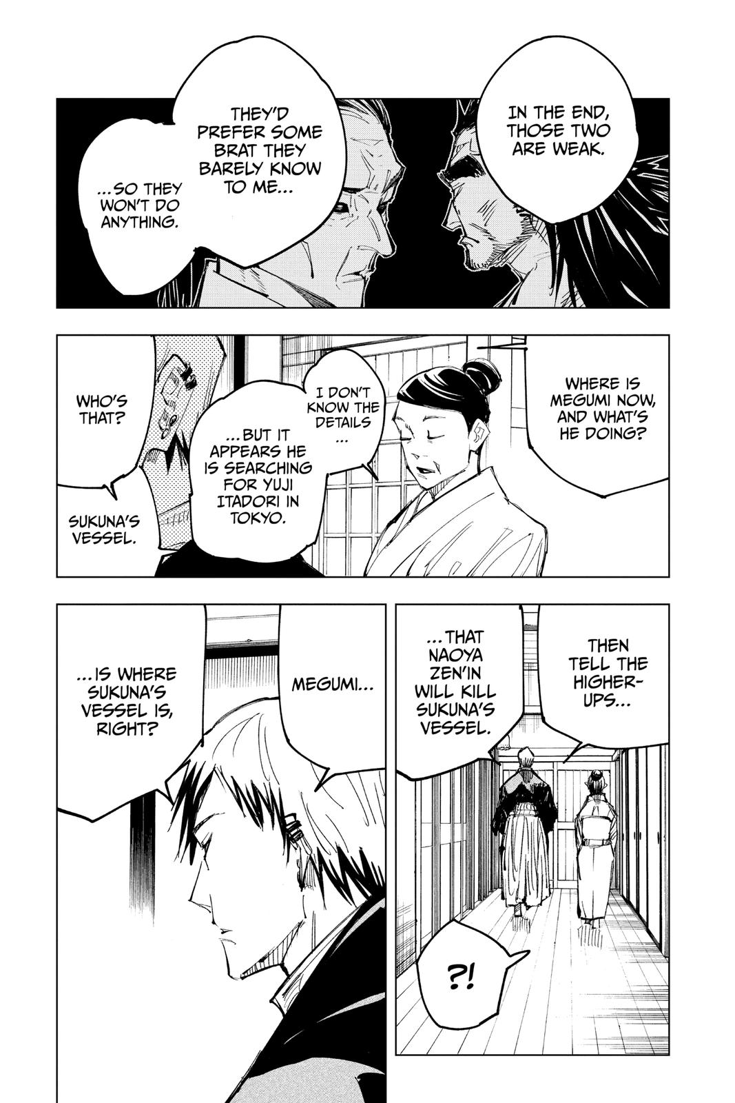 Read Jujutsu Kaisen ENGLISH Manga Online