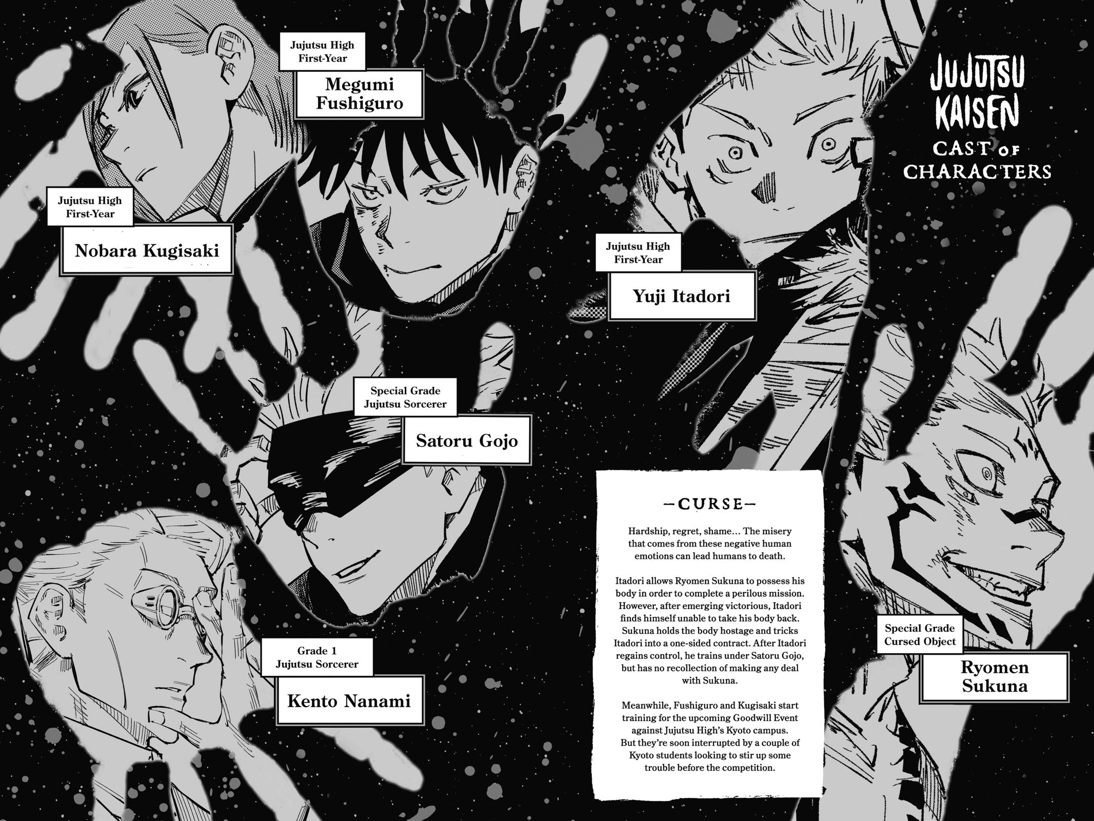 Read Jujutsu Kaisen ENGLISH Manga Online