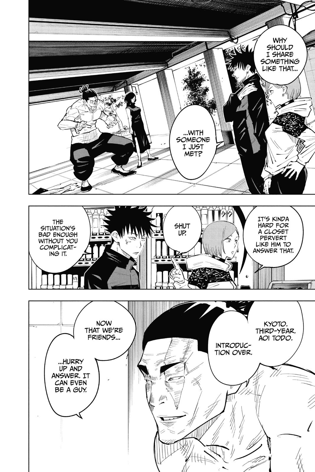 Read Jujutsu Kaisen ENGLISH Manga Online
