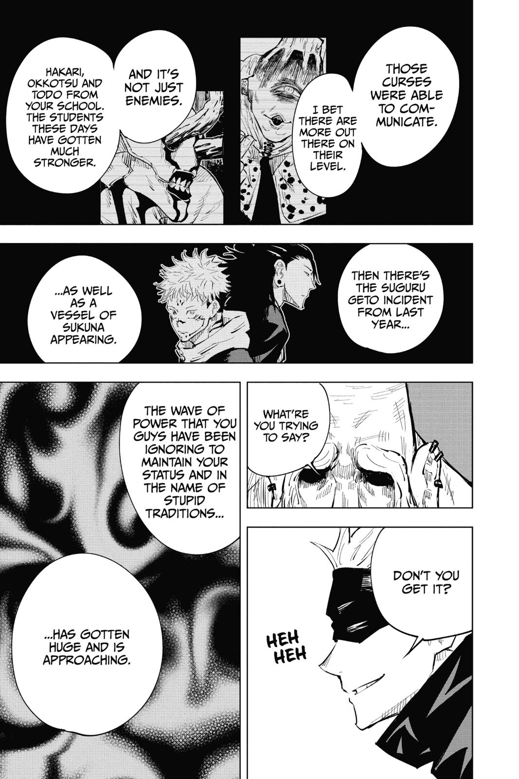 Read Jujutsu Kaisen ENGLISH Manga Online