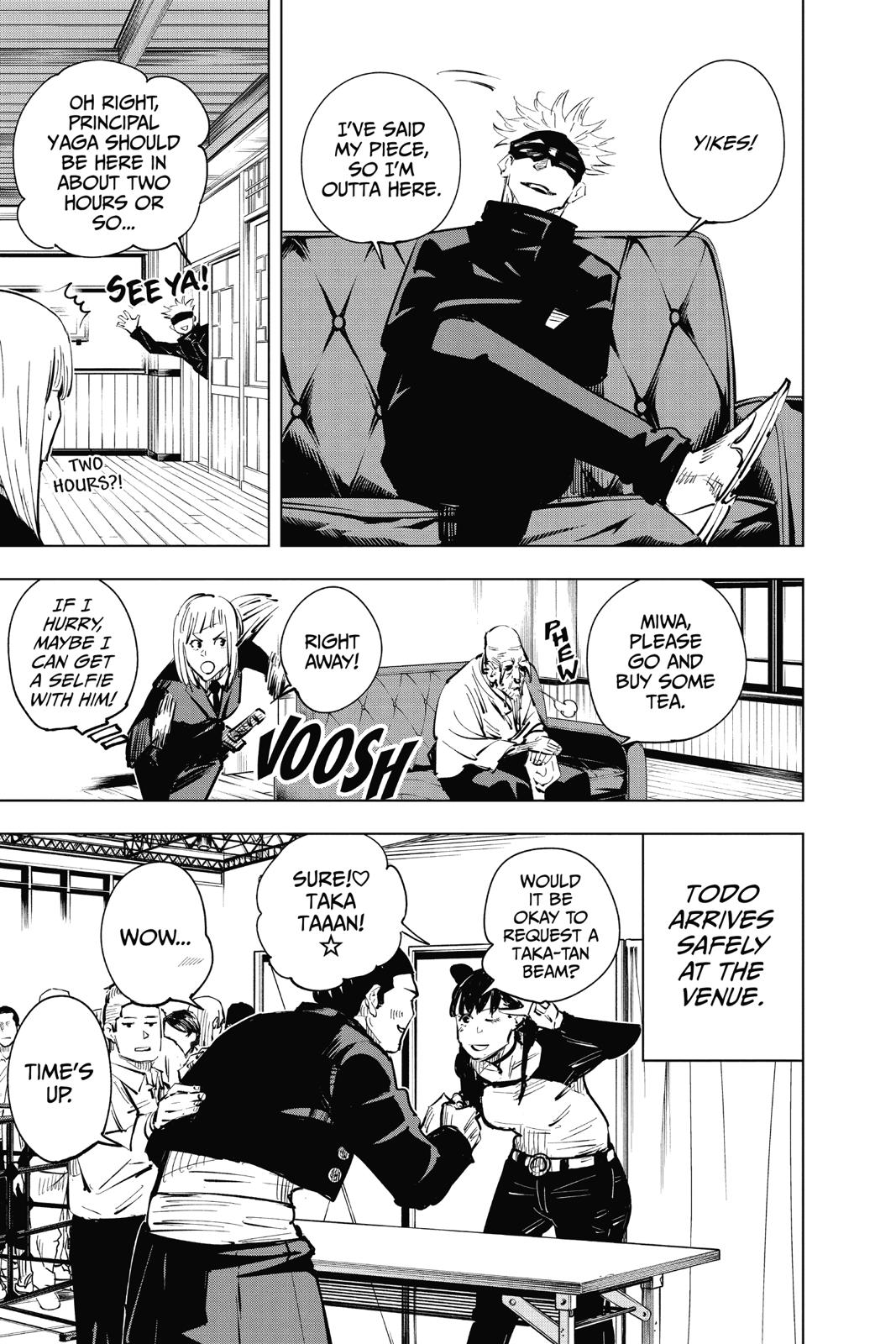 Read Jujutsu Kaisen ENGLISH Manga Online