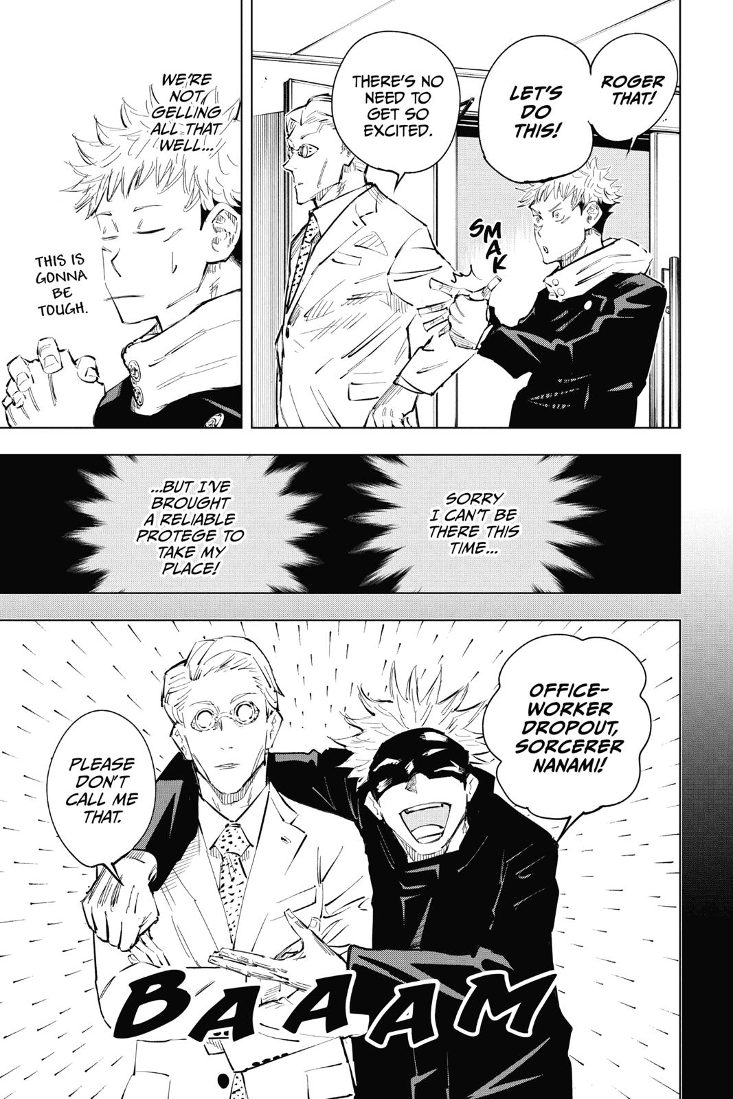 Read Jujutsu Kaisen ENGLISH Manga Online