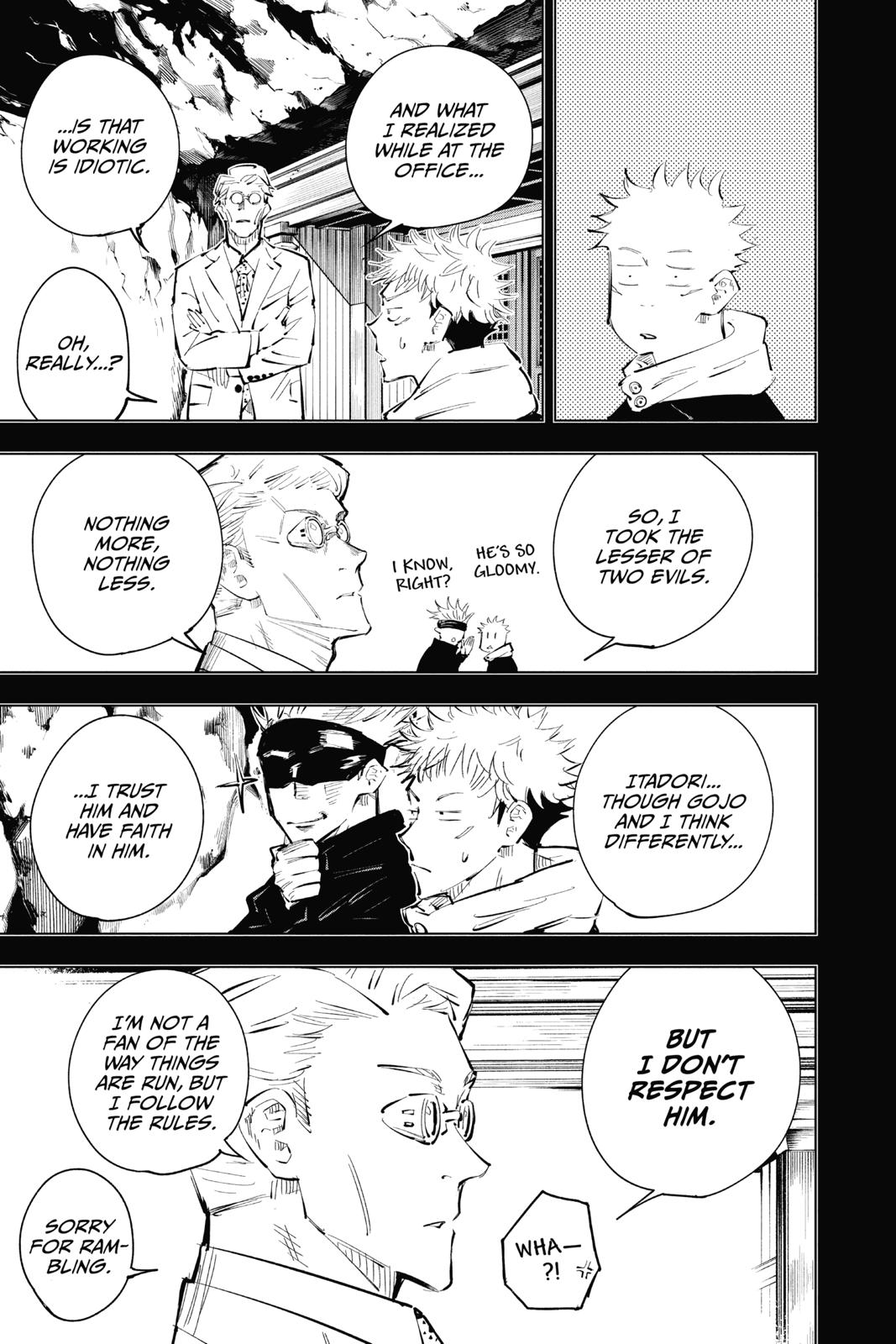 Read Jujutsu Kaisen ENGLISH Manga Online