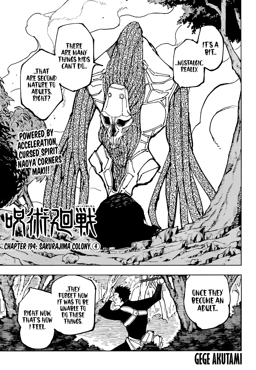 Read Jujutsu Kaisen ENGLISH Manga Online