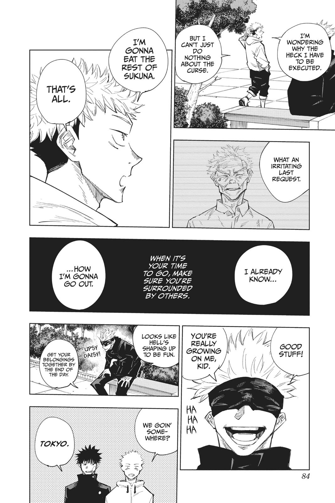 Read Jujutsu Kaisen ENGLISH Manga Online