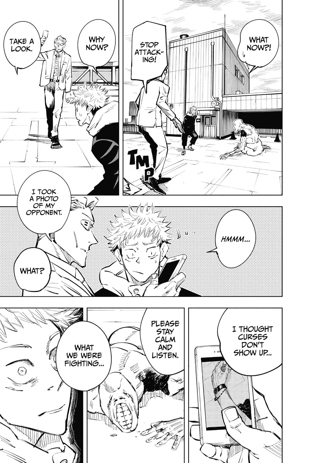 Read Jujutsu Kaisen ENGLISH Manga Online
