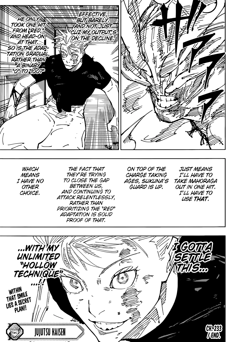 Read Jujutsu Kaisen ENGLISH Manga Online