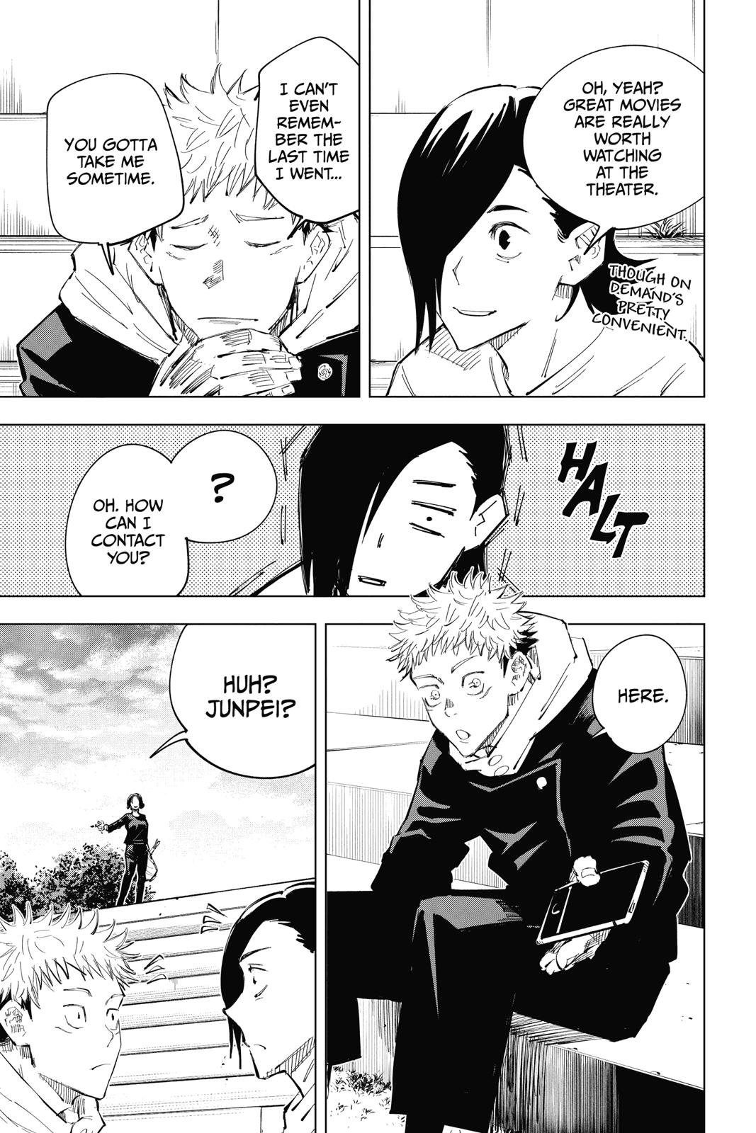 Read Jujutsu Kaisen ENGLISH Manga Online