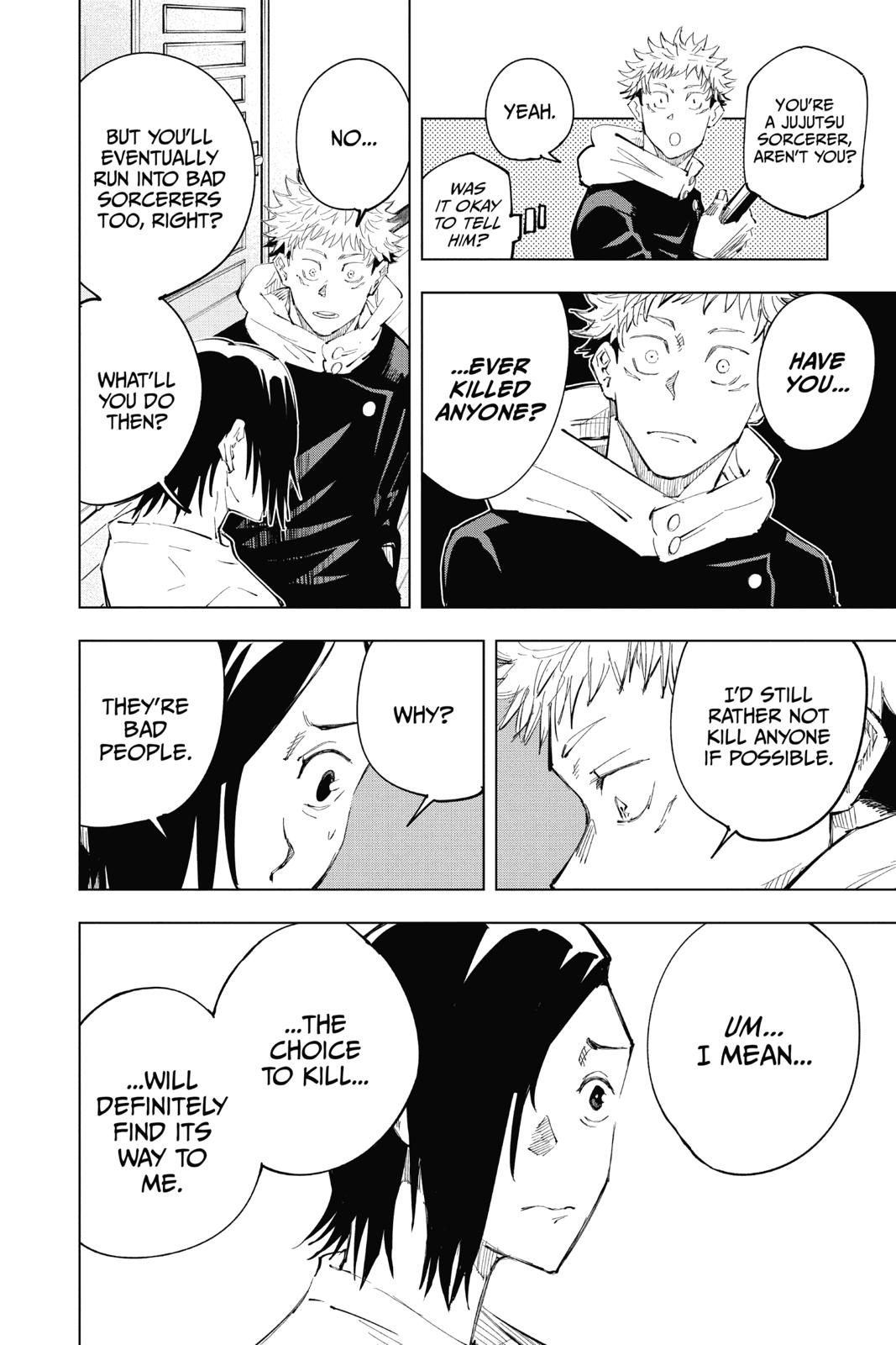 Read Jujutsu Kaisen ENGLISH Manga Online