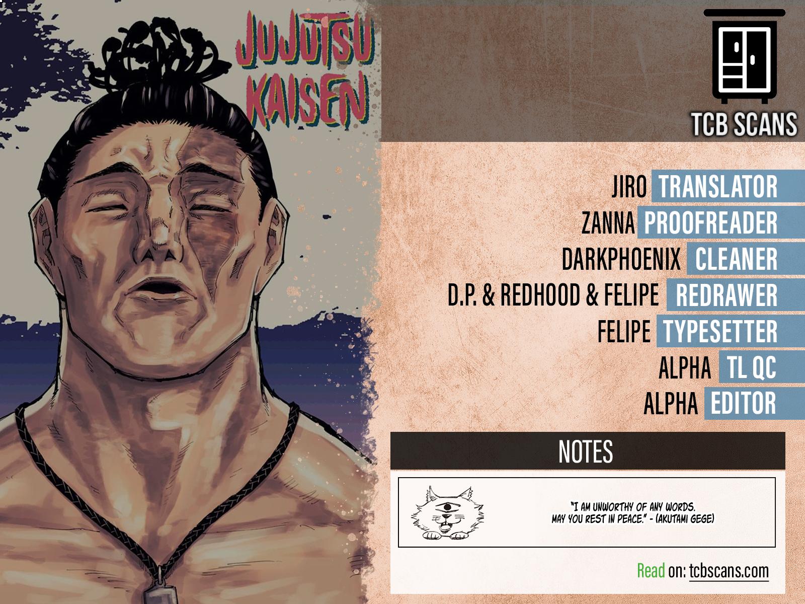 Read Jujutsu Kaisen ENGLISH Manga Online