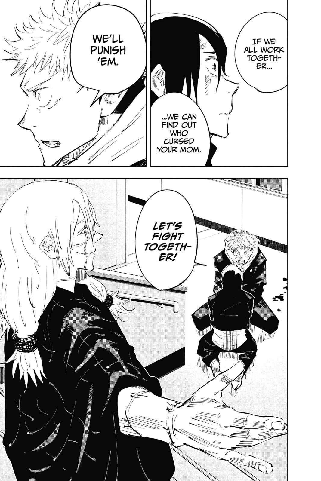 Read Jujutsu Kaisen ENGLISH Manga Online