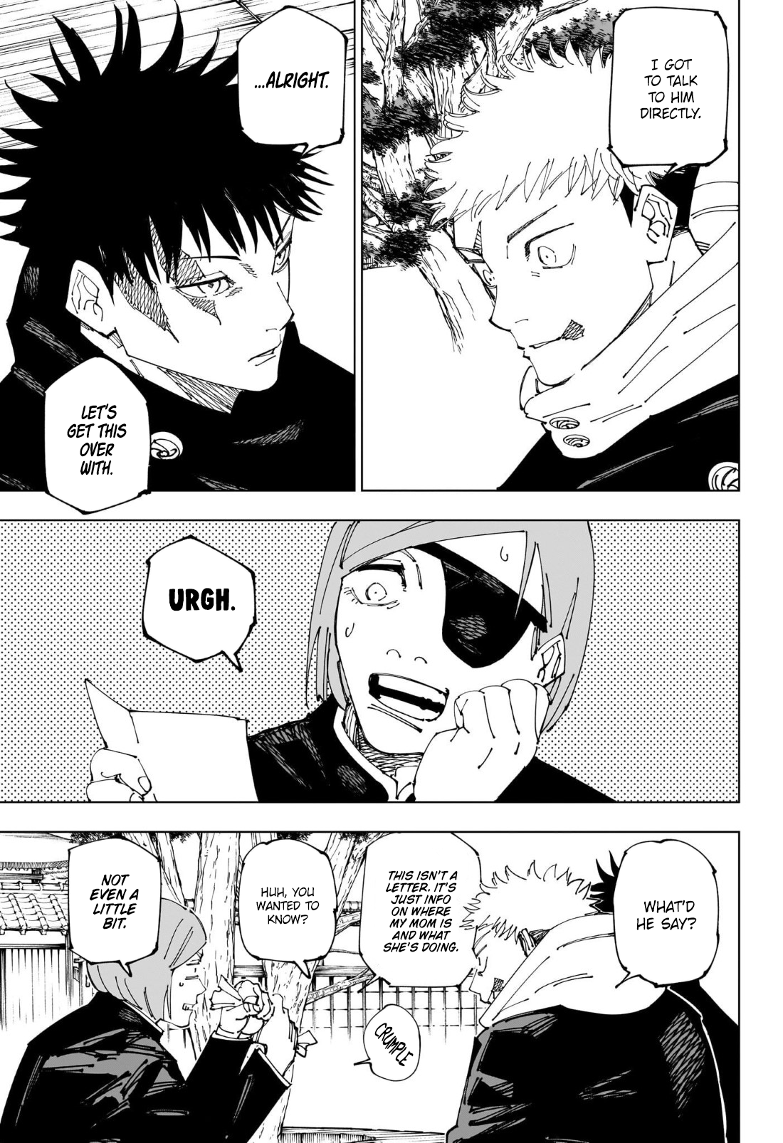 Read Jujutsu Kaisen ENGLISH Manga Online