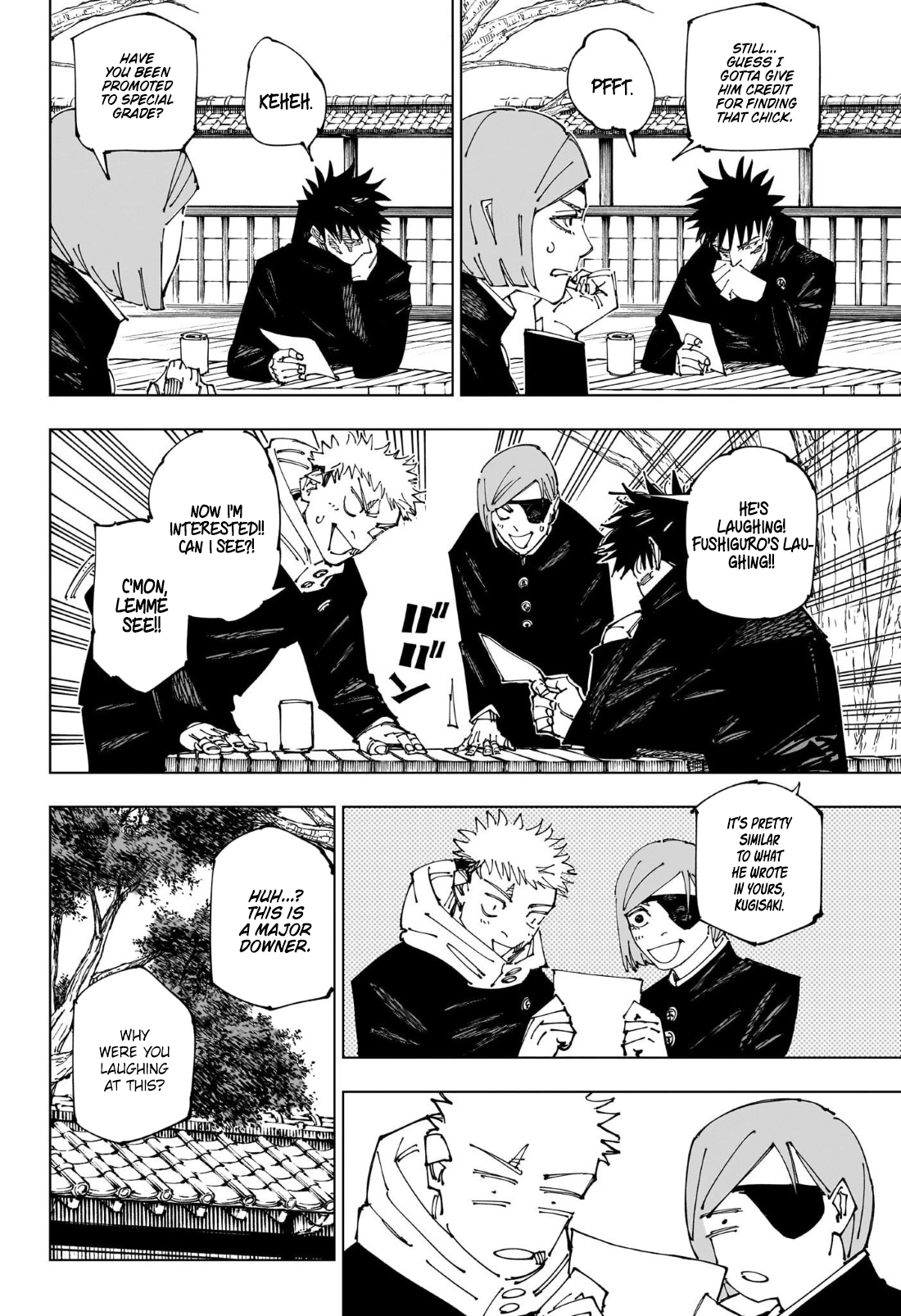Read Jujutsu Kaisen ENGLISH Manga Online