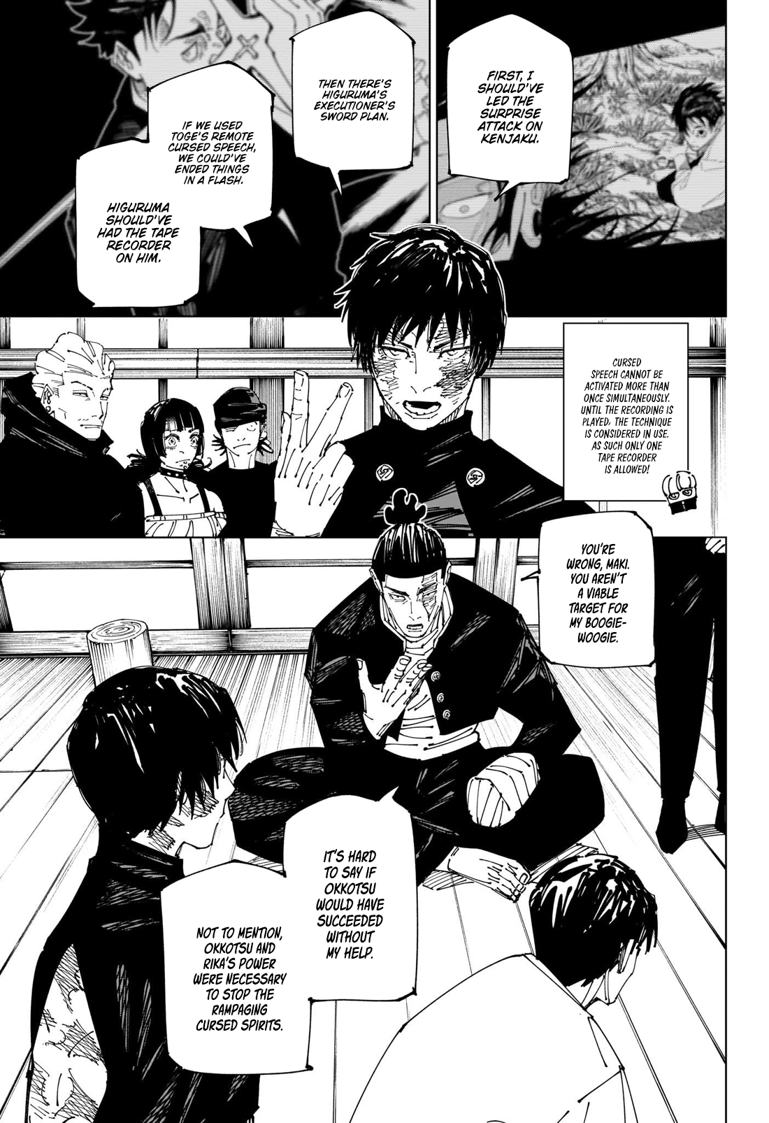 Read Jujutsu Kaisen ENGLISH Manga Online