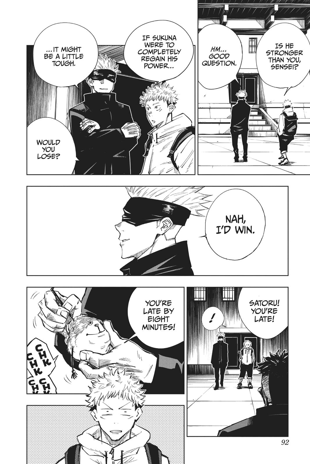 Read Jujutsu Kaisen ENGLISH Manga Online