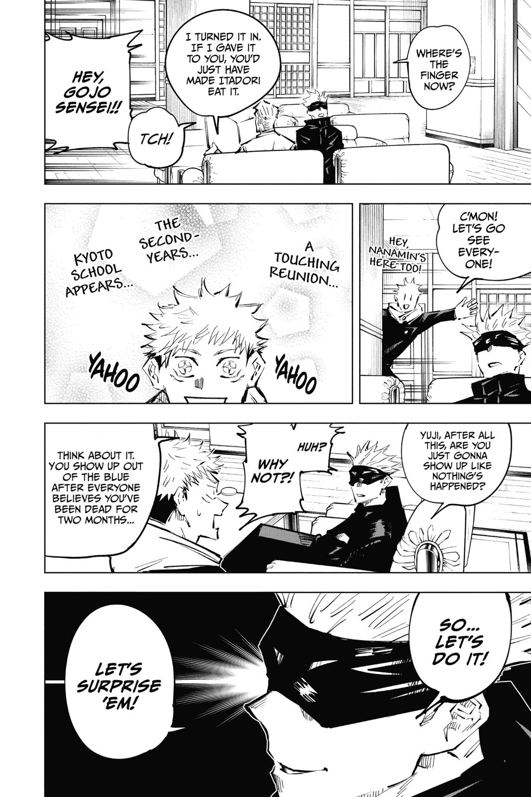 Read Jujutsu Kaisen ENGLISH Manga Online