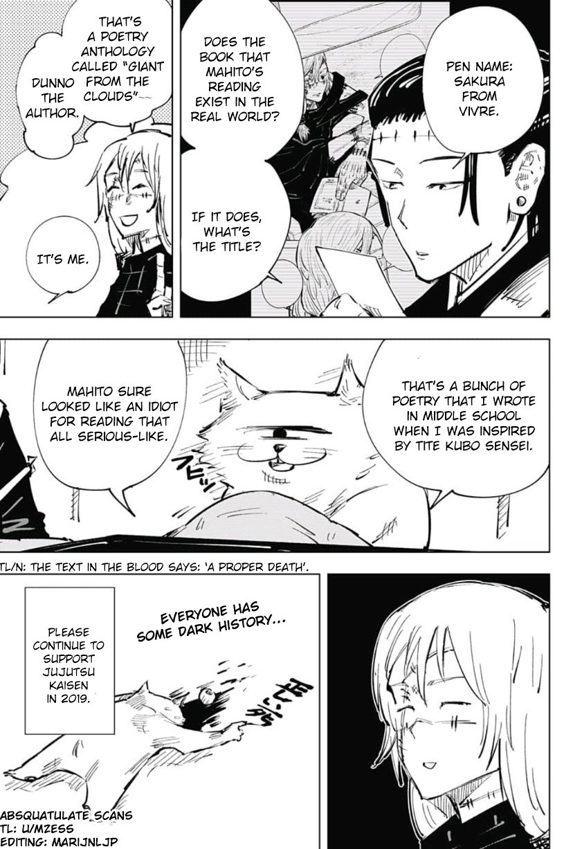 Read Jujutsu Kaisen ENGLISH Manga Online