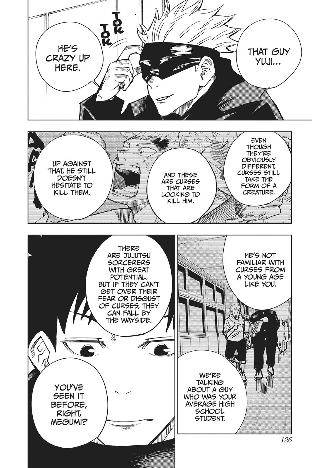 Read Jujutsu Kaisen ENGLISH Manga Online