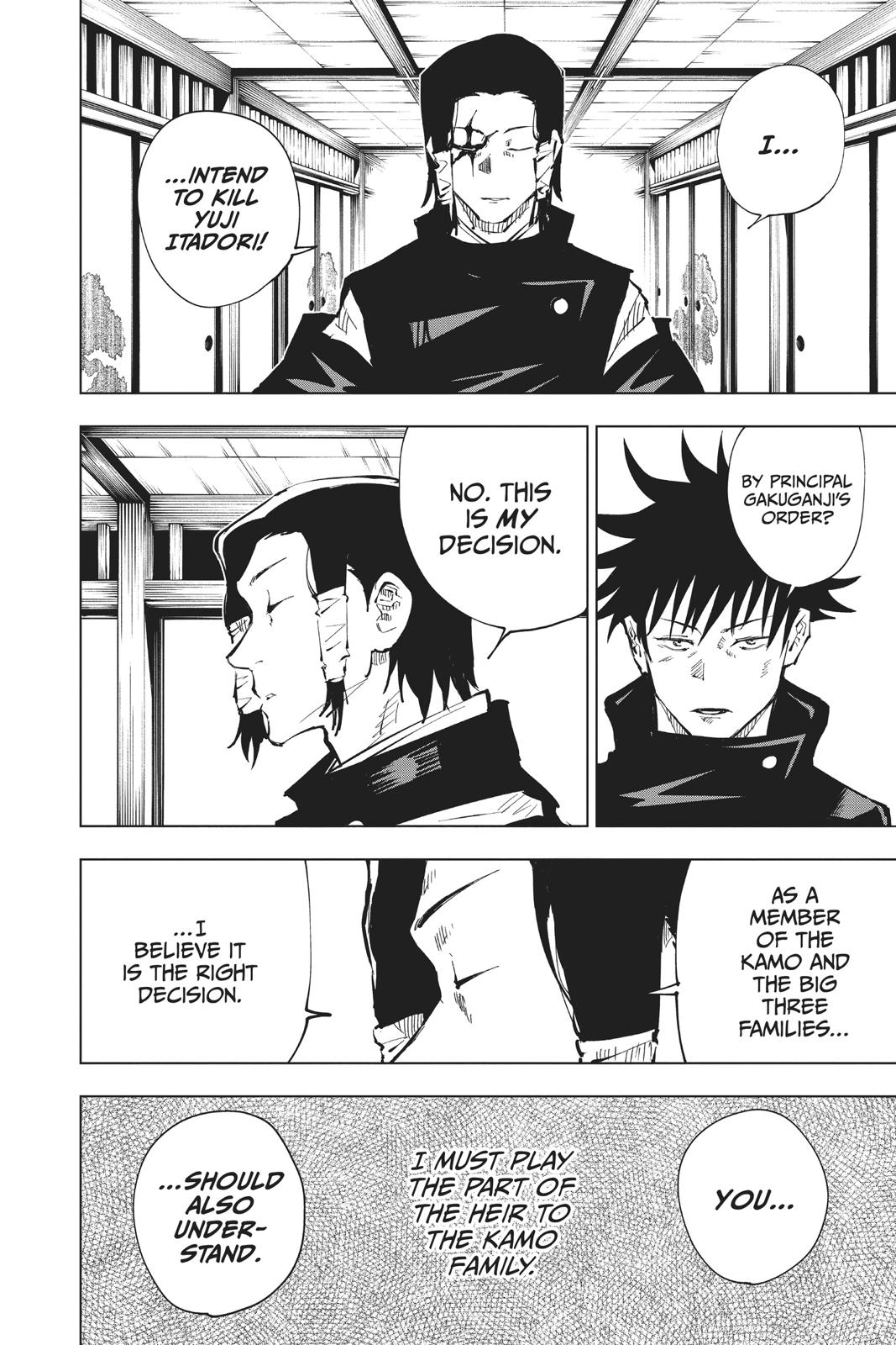 Read Jujutsu Kaisen ENGLISH Manga Online
