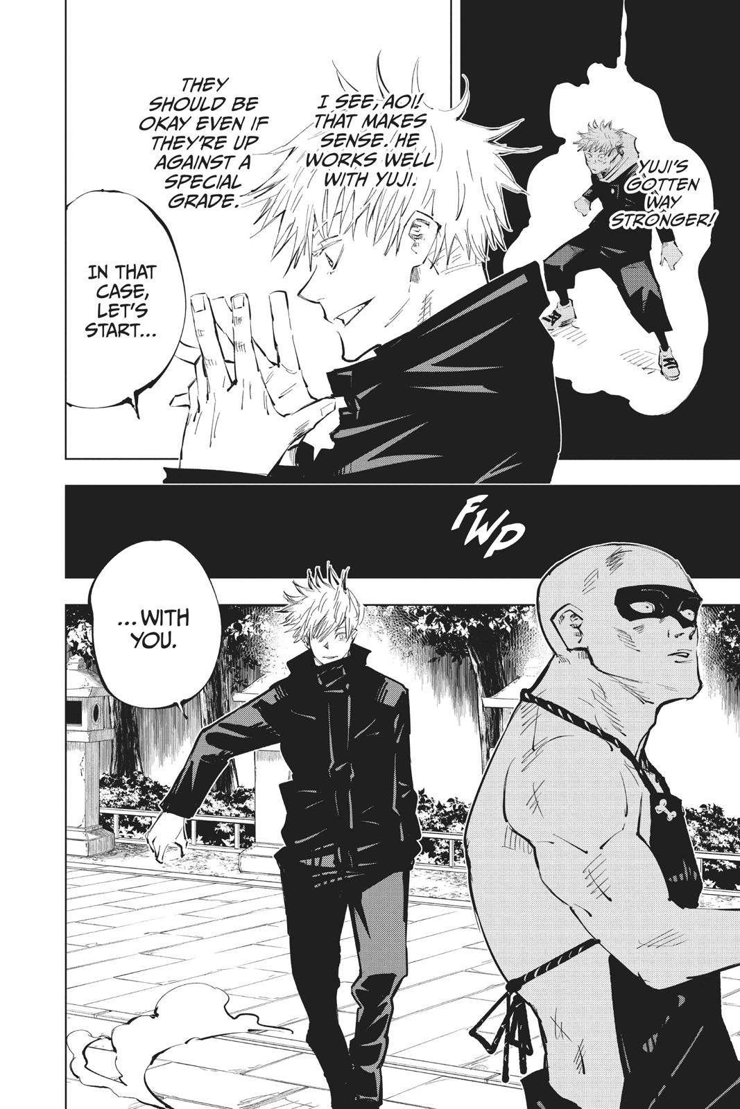 Read Jujutsu Kaisen ENGLISH Manga Online