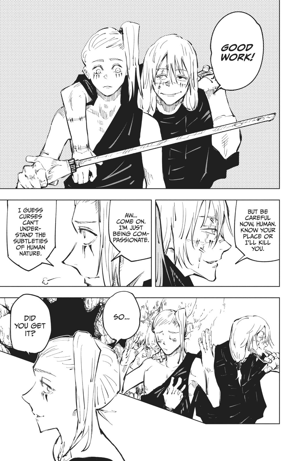 Read Jujutsu Kaisen ENGLISH Manga Online