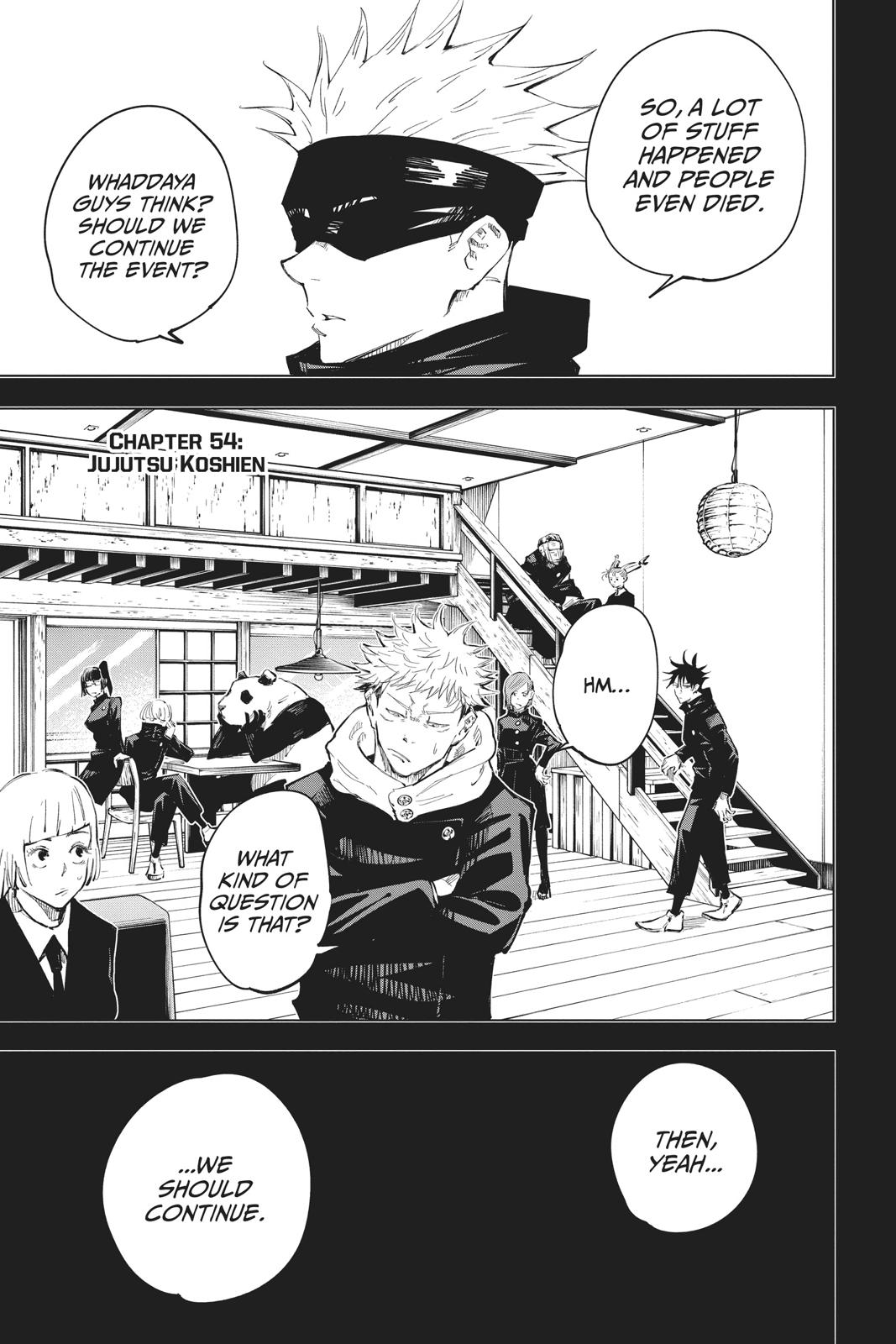 Read Jujutsu Kaisen ENGLISH Manga Online