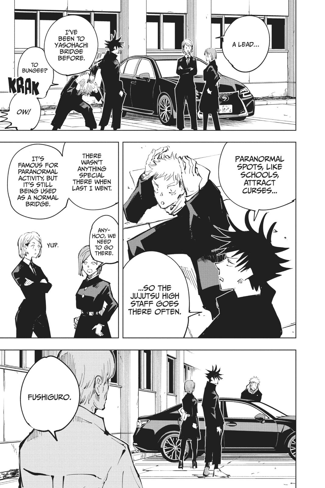 Read Jujutsu Kaisen ENGLISH Manga Online