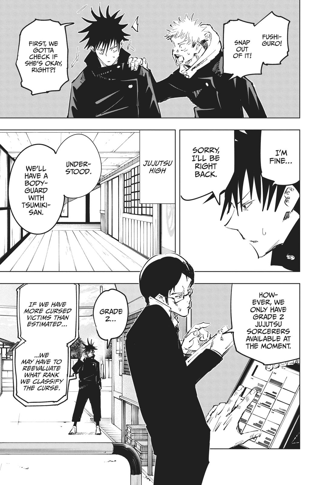 Read Jujutsu Kaisen ENGLISH Manga Online