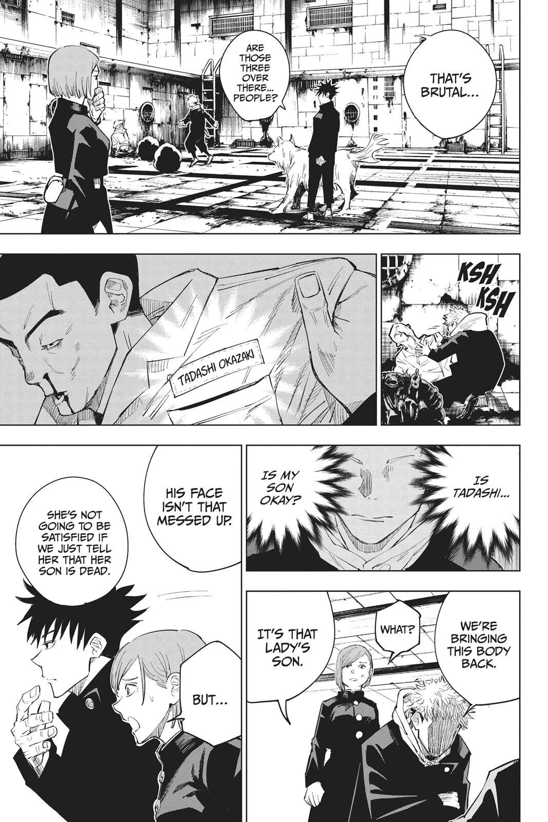 Read Jujutsu Kaisen ENGLISH Manga Online