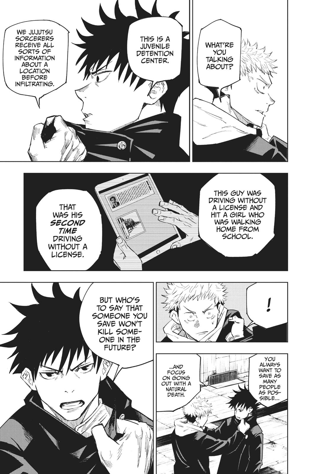 Read Jujutsu Kaisen ENGLISH Manga Online