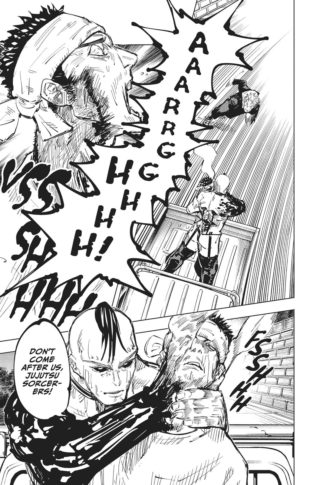 Read Jujutsu Kaisen ENGLISH Manga Online